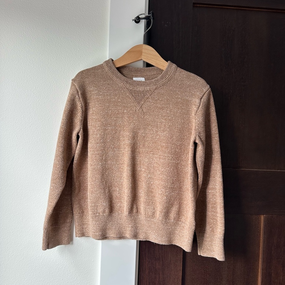 GAP Men's Crewneck Sweater in Tan